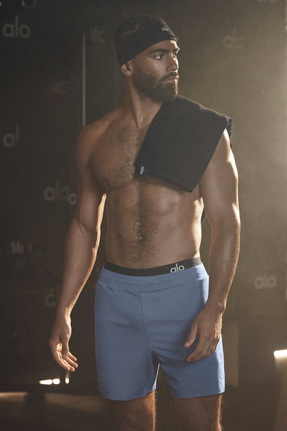 7" Conquer React Performance Short - Bluestone