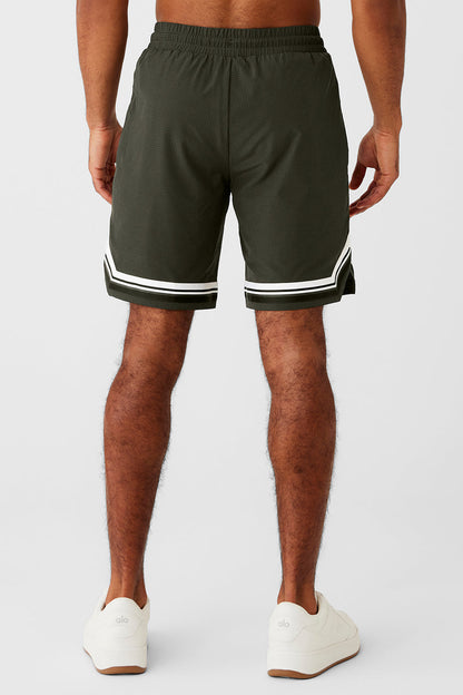 9" Traction Arena Short - Stealth Green