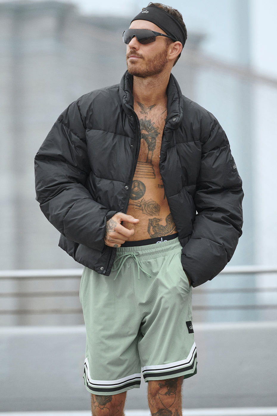 9" Traction Arena Short - Icy Sage