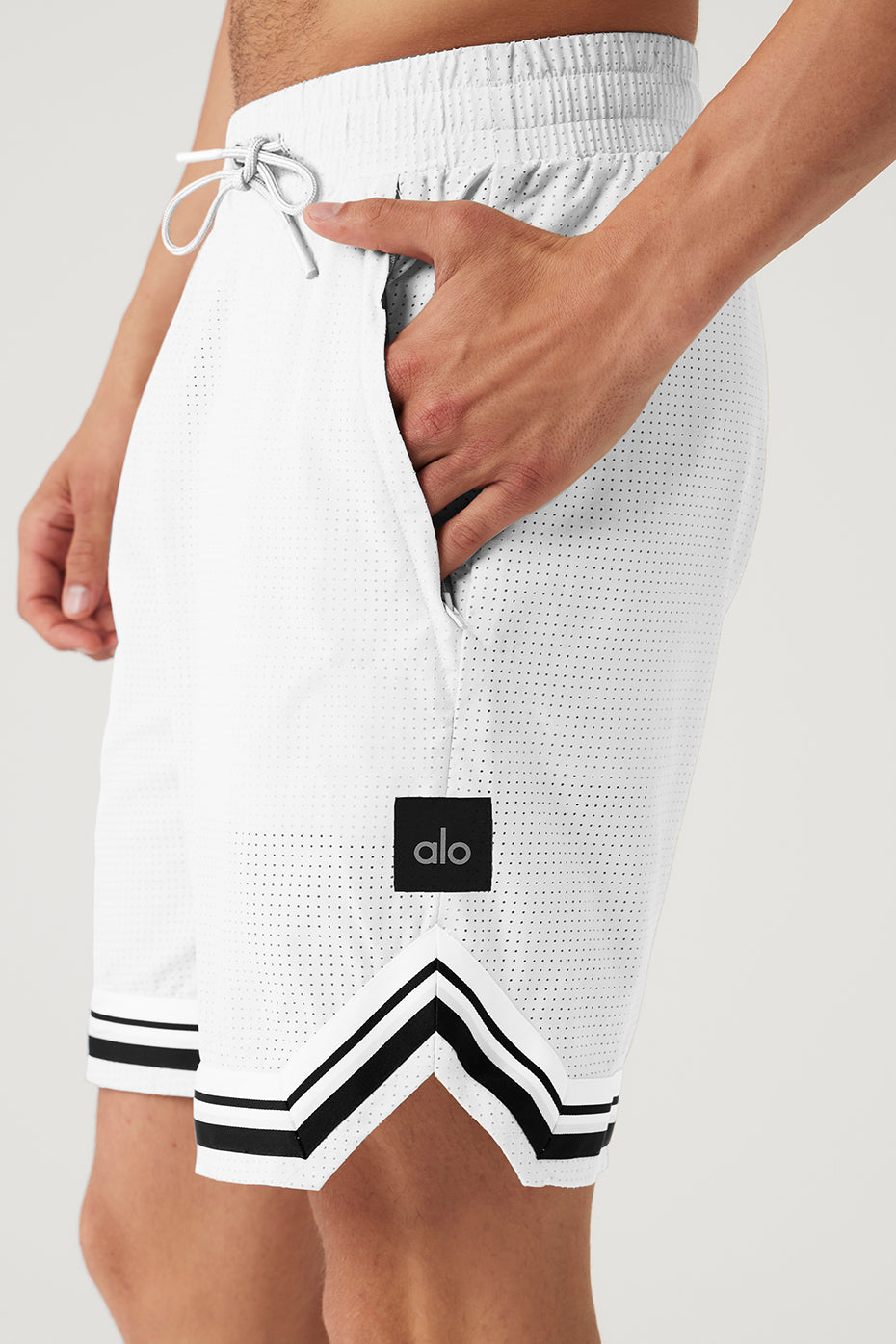 9" Traction Arena Short - White