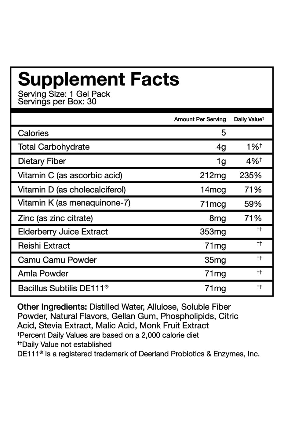 Immunity Rescue Shot - 30 Pack