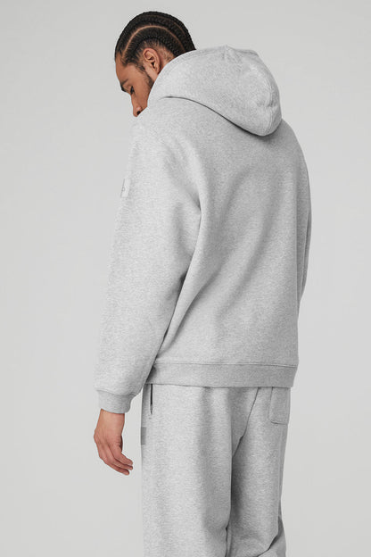 Renown Heavy Weight Hoodie - Athletic Heather Grey