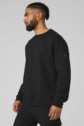 Renown Heavy Weight Crew Neck Pullover - Black