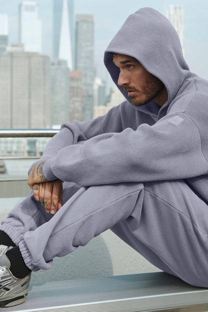 Scholar Hooded Sweater - Fog