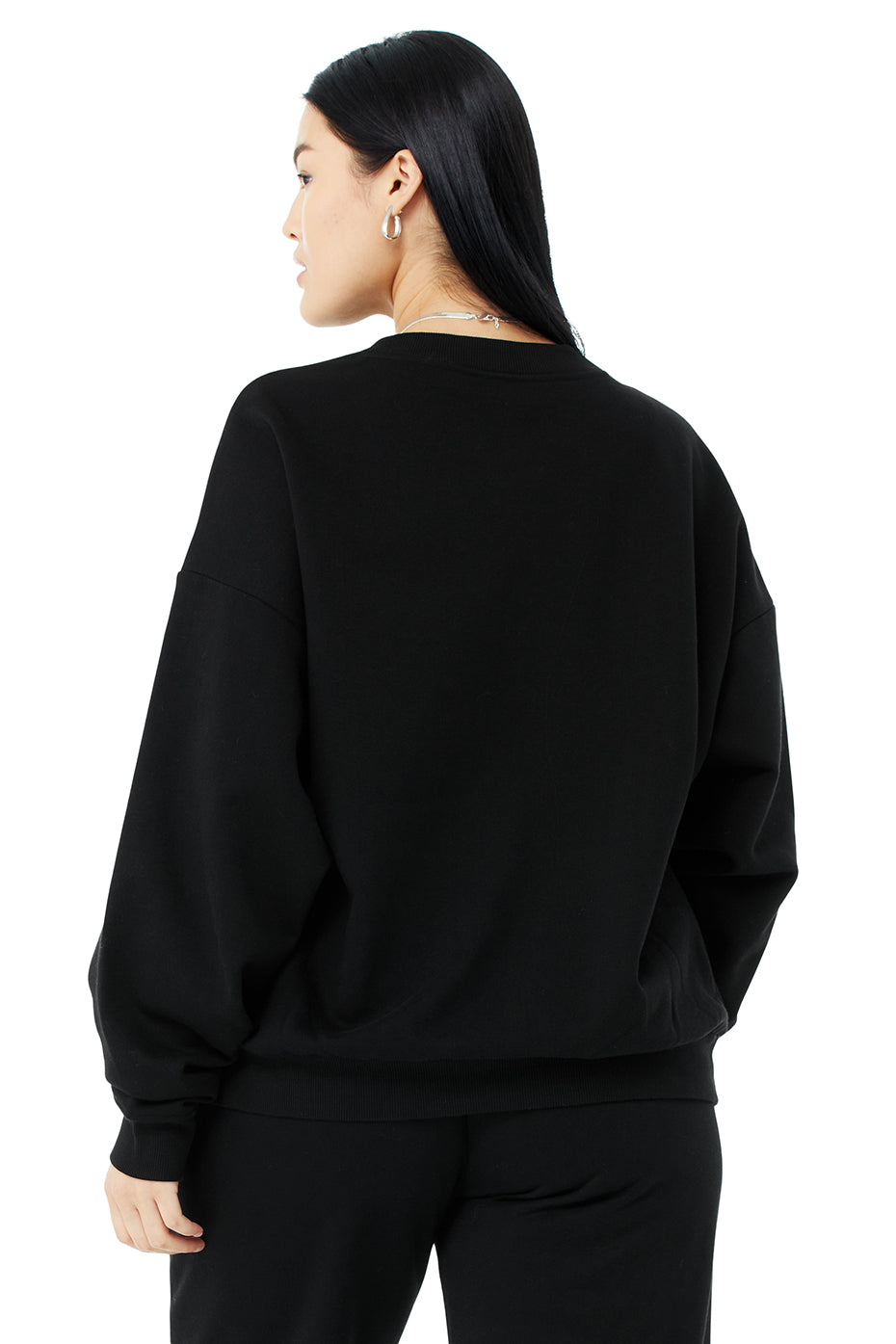 Accolade Crew Neck Pullover - Black