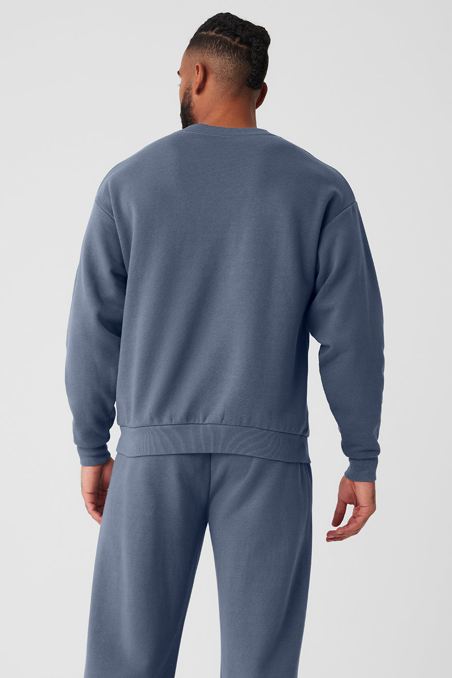 Accolade Crew Neck Pullover - Bluestone