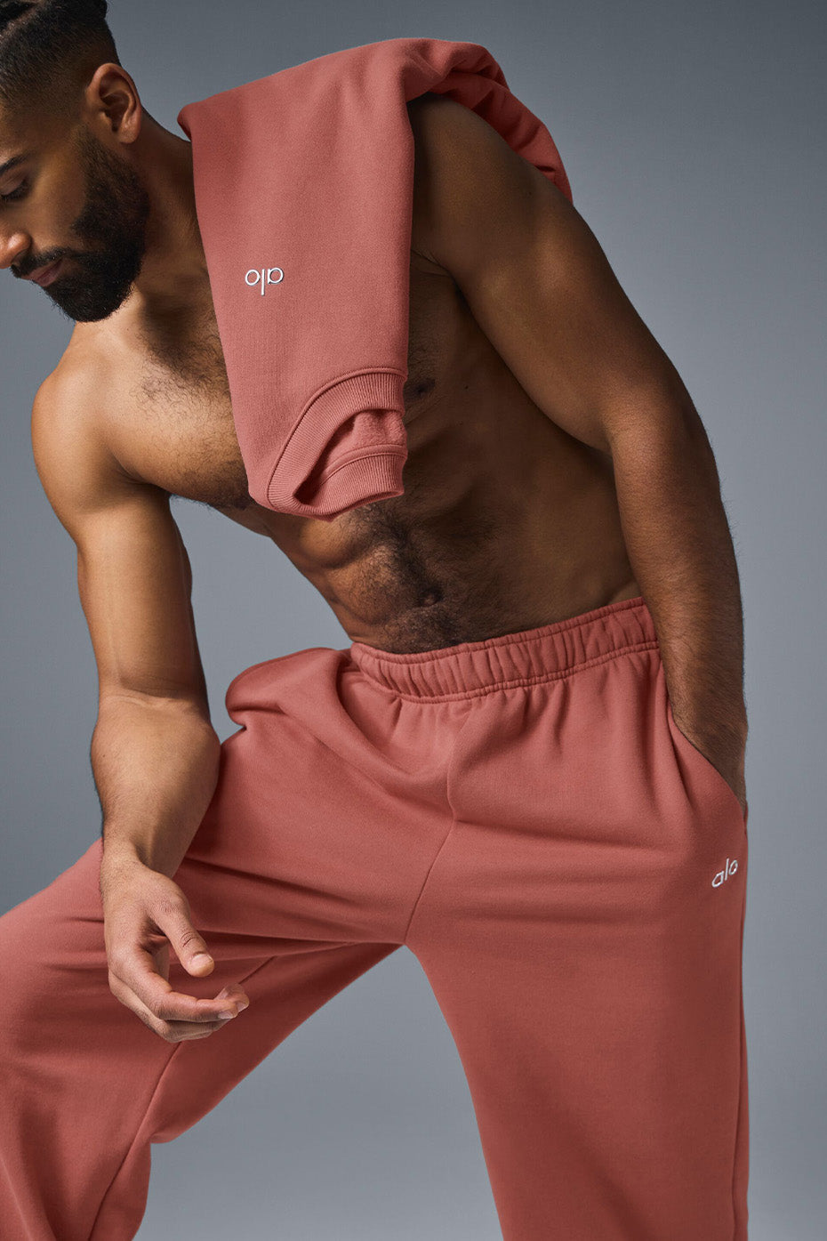 Accolade Crew Neck Pullover - Soft Terracotta