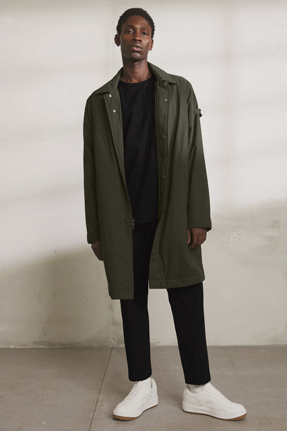 Signature Overcoat - Stealth Green