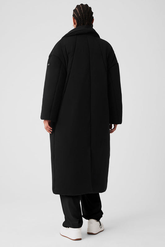 Quilted Perfection Puffer - Black