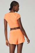 Terry Beachside Short Sleeve - Cantaloupe