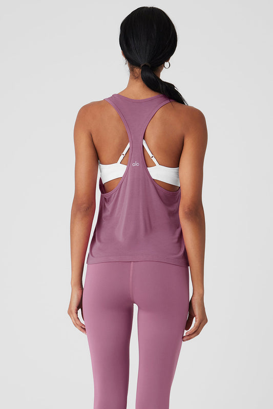 All Day Tank - Soft Mulberry