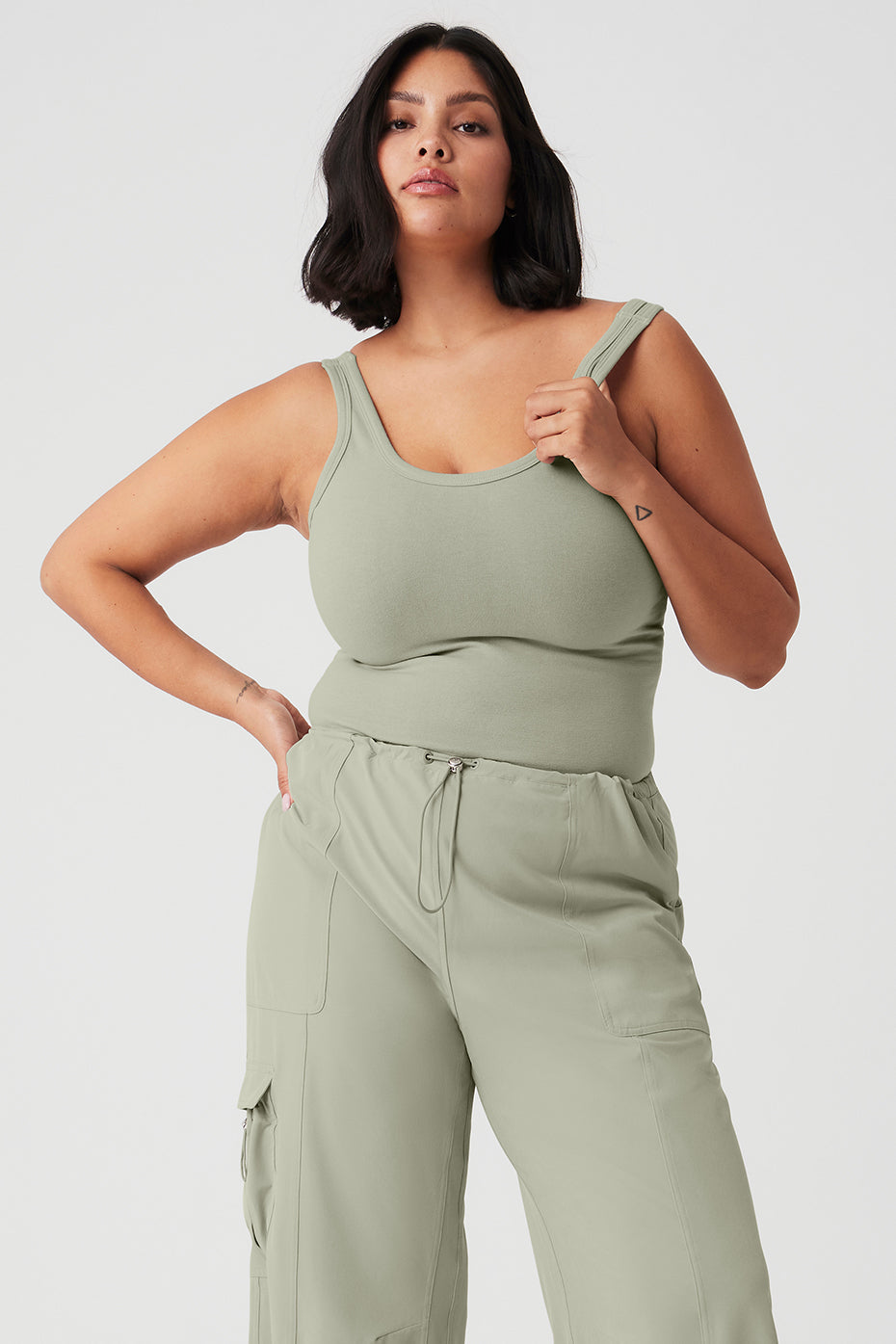 Seamless Chosen Tank - Limestone