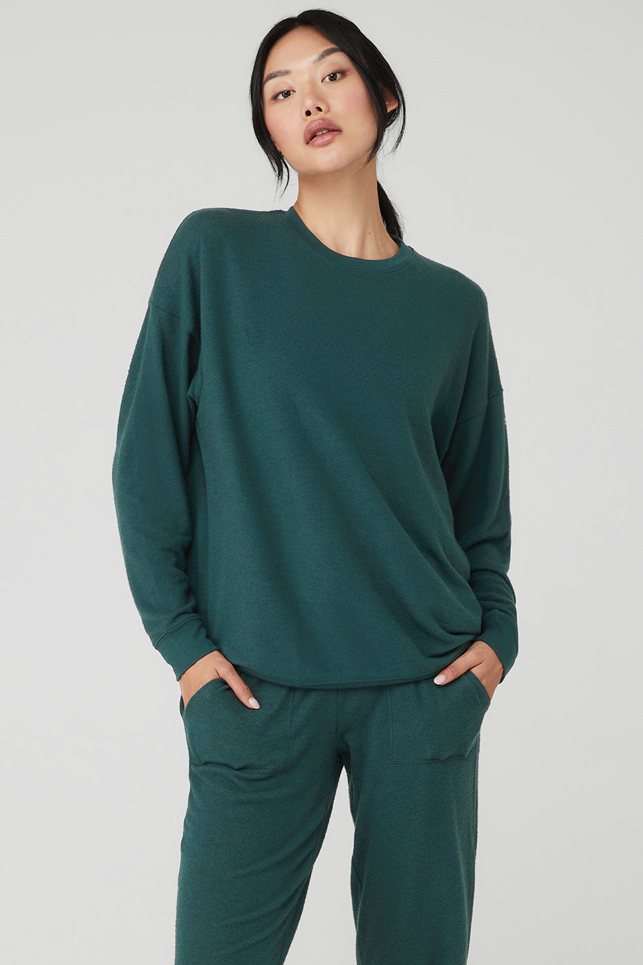 Soho Pullover - Midnight Green