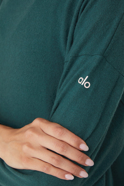 Soho Pullover - Midnight Green