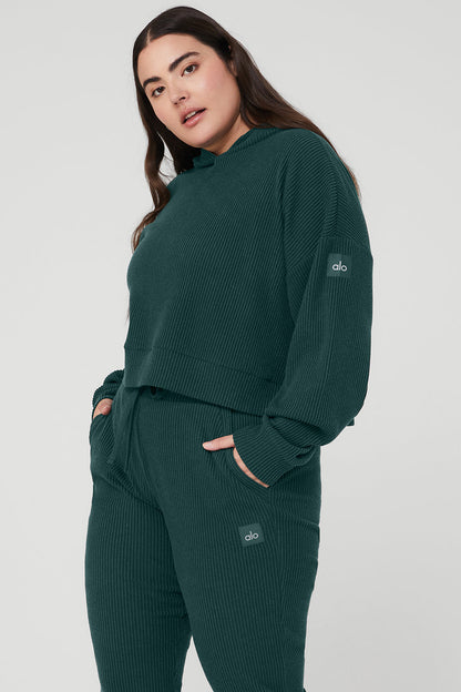 Muse Hoodie - Midnight Green