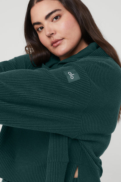 Muse Hoodie - Midnight Green