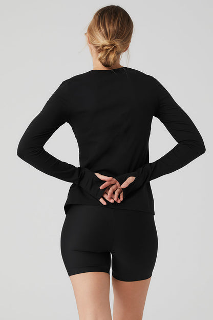 Alosoft Finesse Long Sleeve - Black