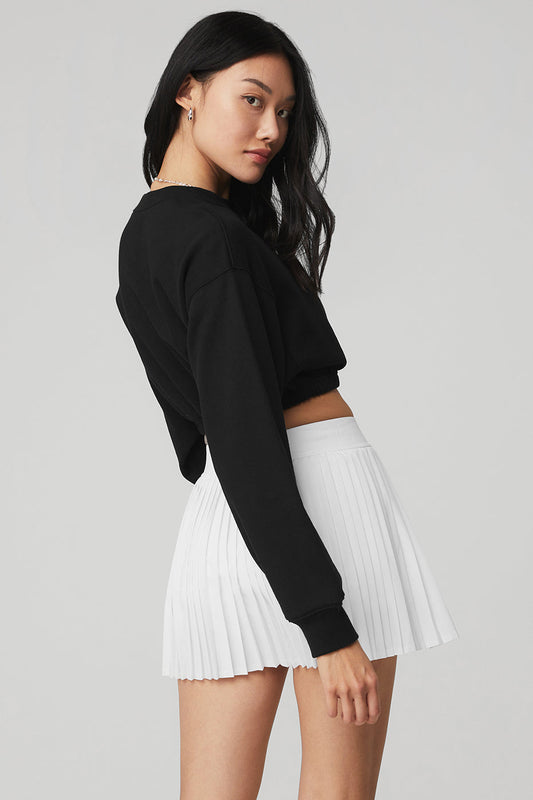 Devotion Crew Neck Pullover - Black