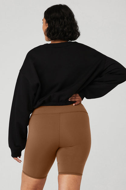 Devotion Crew Neck Pullover - Black