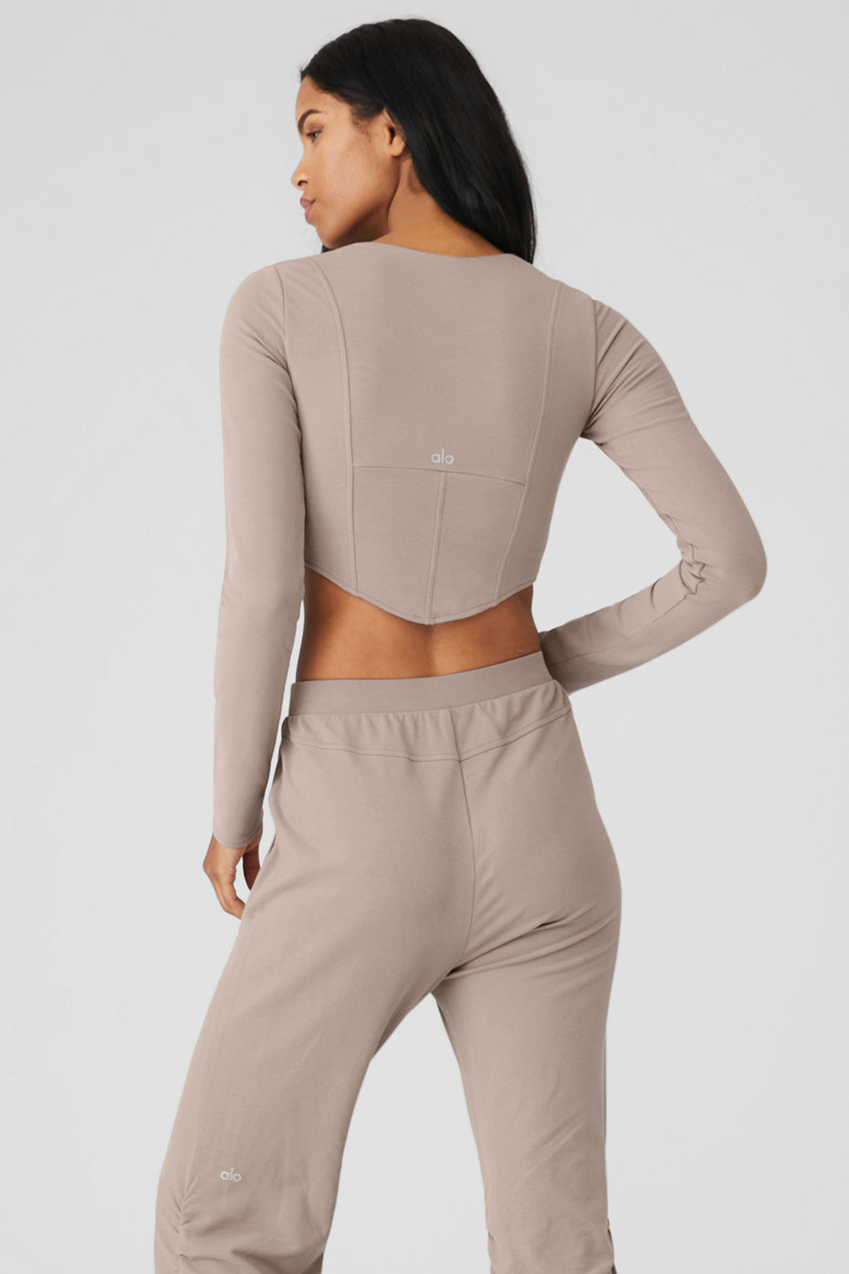 Soft Sculpt Long Sleeve - Taupe