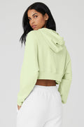 Cropped Double Take Hoodie - Iced Green Tea