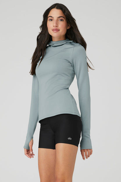 Airlift Winter Warm Hooded Runner - Cosmic Grey