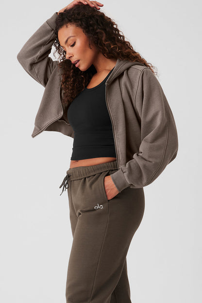 Washed Sweet Escape Hoodie - Olive Tree Wash