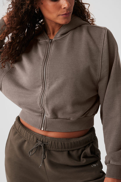 Washed Sweet Escape Hoodie - Olive Tree Wash