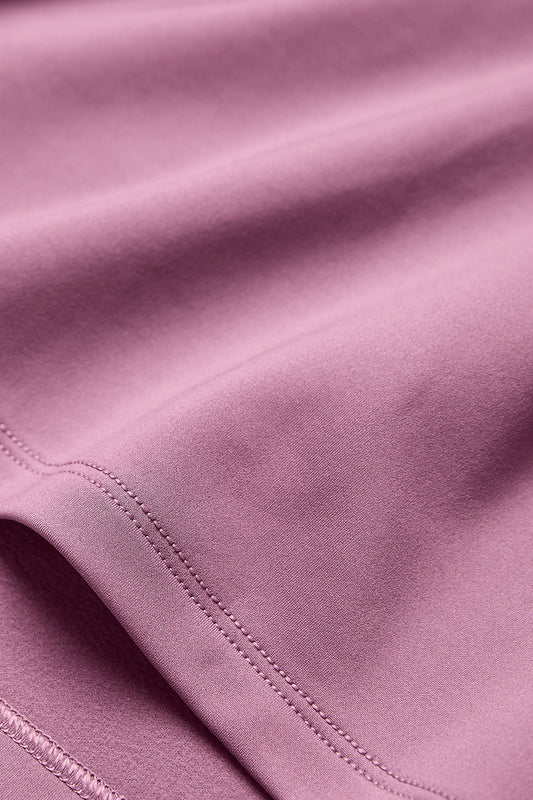 Airlift Winter Warm 1/4 Zip Long Sleeve - Soft Mulberry