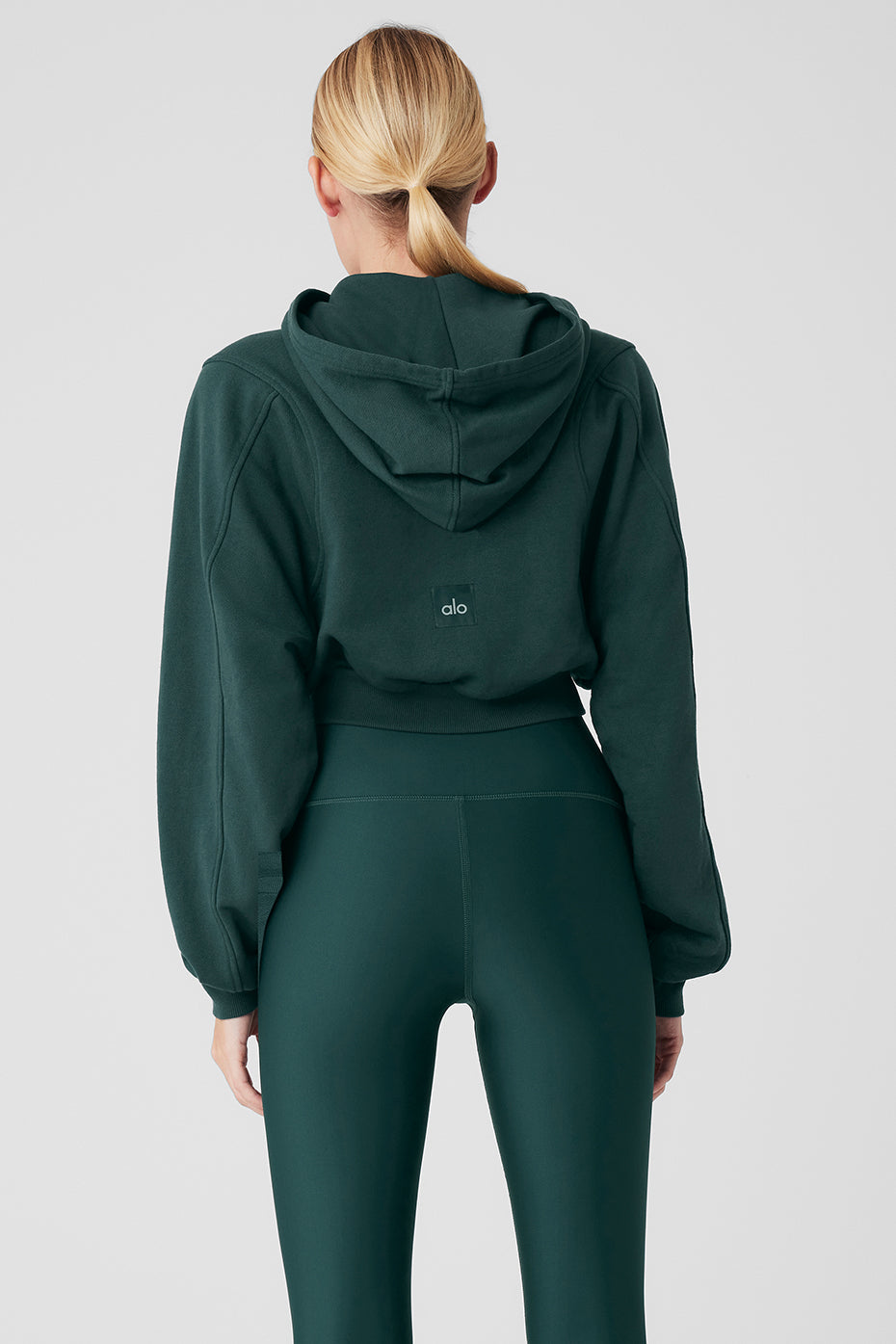 Breakaway Zip Up Hoodie - Midnight Green