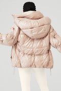 Stunner Puffer Jacket - Dusty Pink