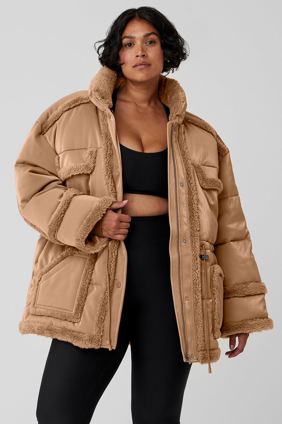 Ice Breaker Puffer Jacket - Toasted Almond