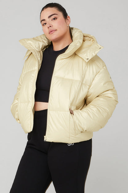 Pearlized Pristine Puffer - French Vanilla