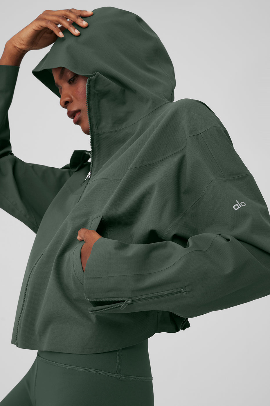 Rain Or Shine Jacket - Dark Cactus