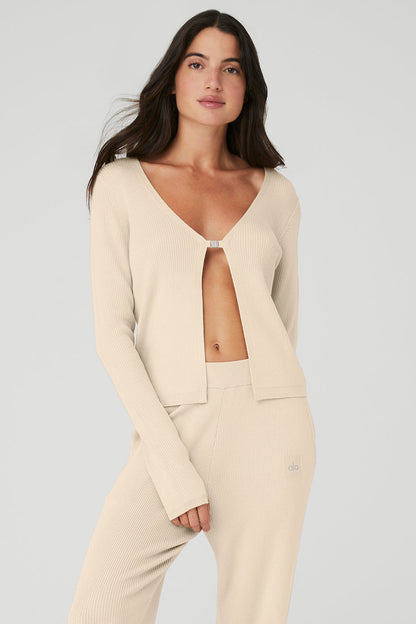Knit Salana Cardigan - Macadamia