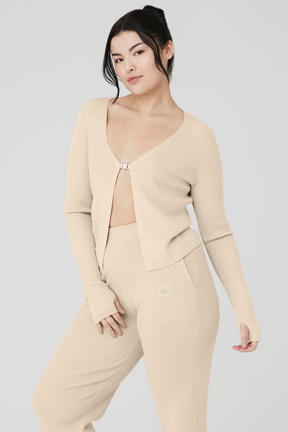 Knit Salana Cardigan - Macadamia