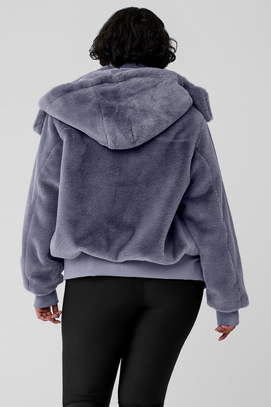 Faux Fur Foxy Jacket - Fog