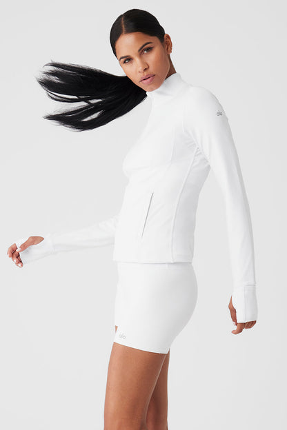 Airbrush Formation Jacket - White