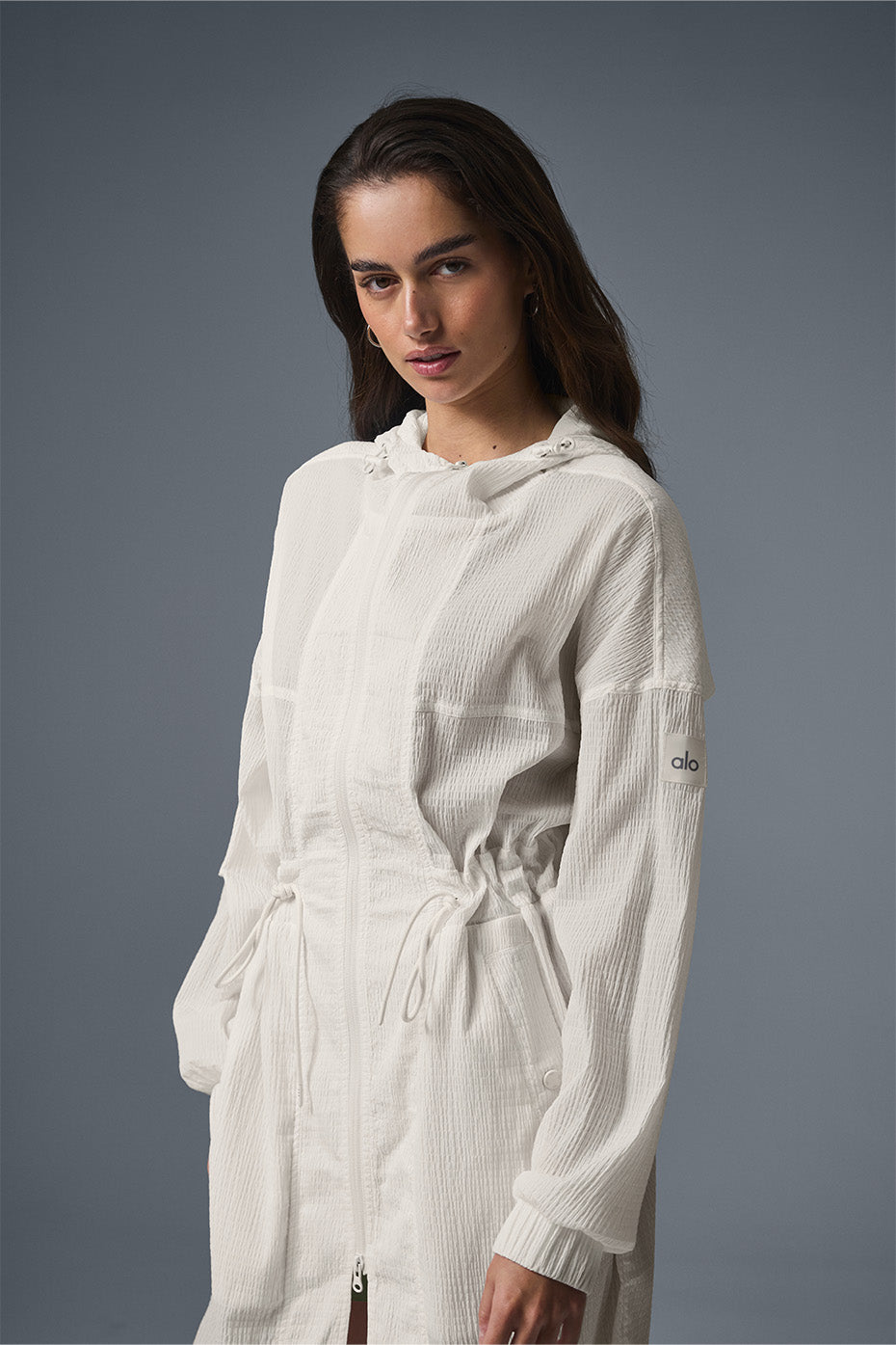 Summer Nights Lightweight Coat - Ivory