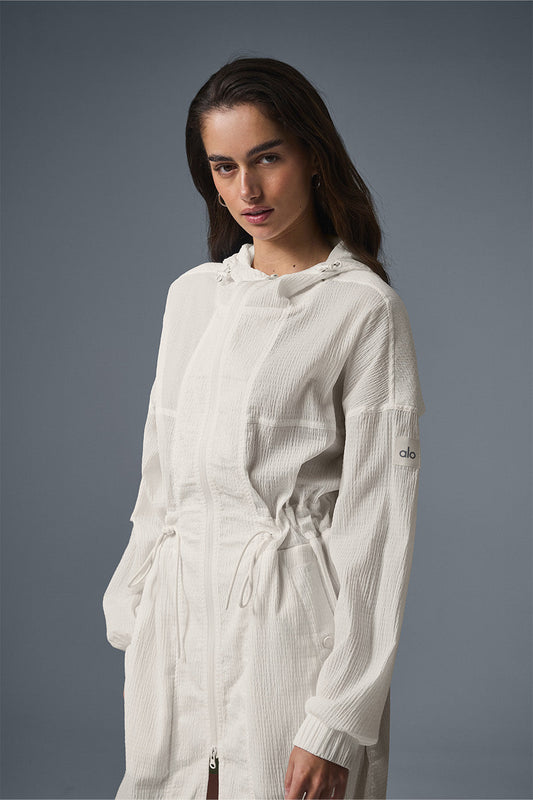 Summer Nights Lightweight Coat - Ivory