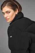 Cashmere Ma Cherie Puffer - Black