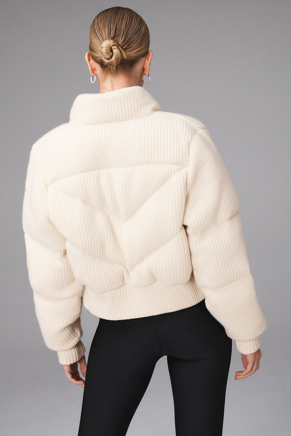Cashmere Ma Cherie Puffer - Ivory