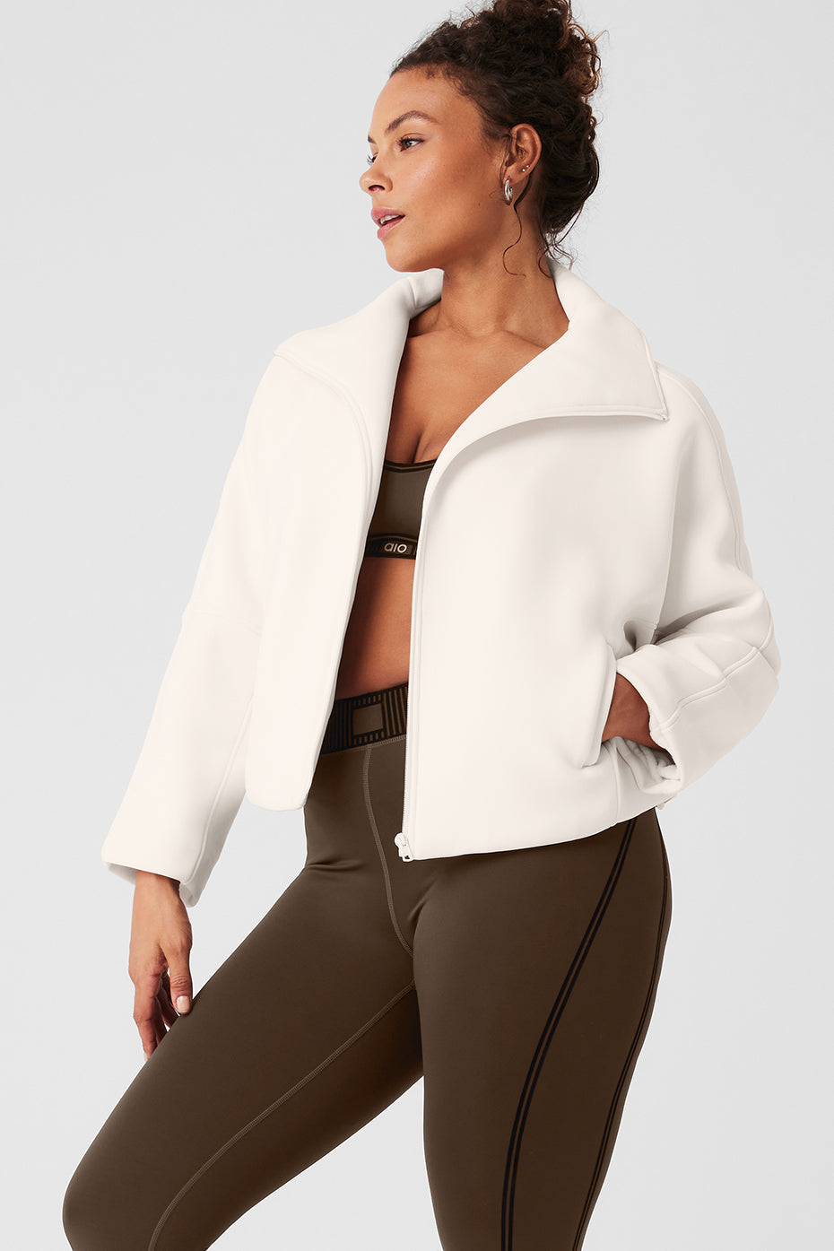 Technical Form Jacket - Ivory