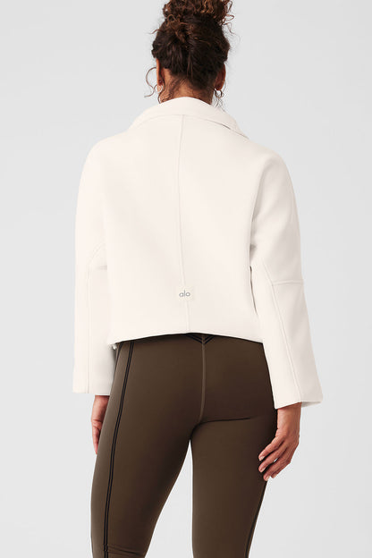 Technical Form Jacket - Ivory