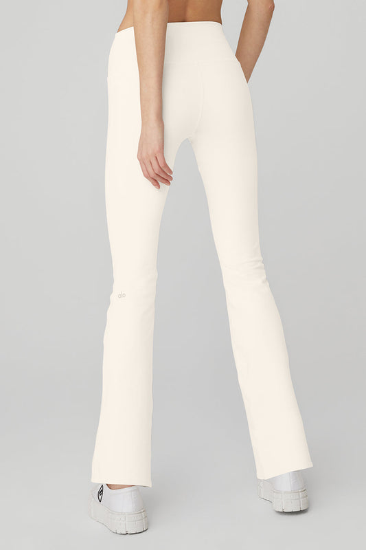 Airbrush High-Waist 7/8 Bootcut Legging - Ivory