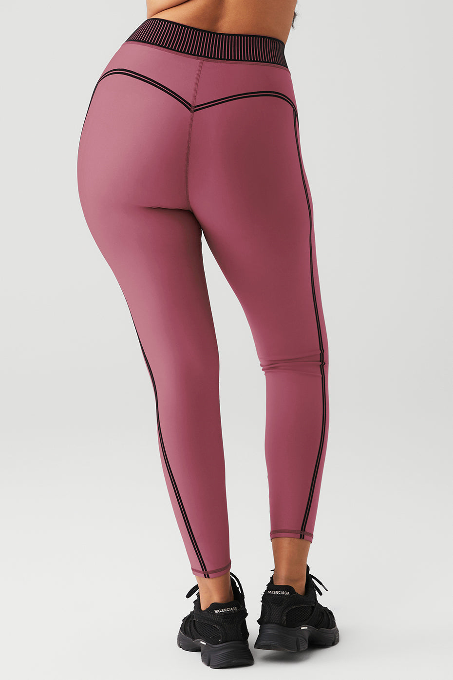 Airlift High-Waist 7/8 Line Up Legging - Mars Clay