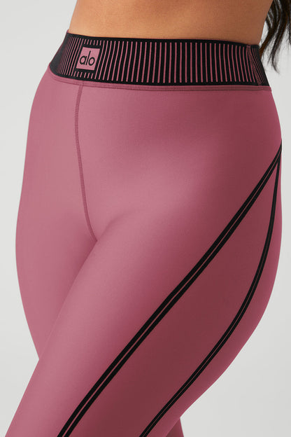 Airlift High-Waist 7/8 Line Up Legging - Mars Clay