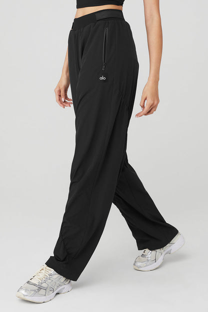 High-Waist Elevation Trouser - Black