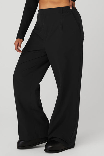 High-Waist Pursuit Trouser - Black