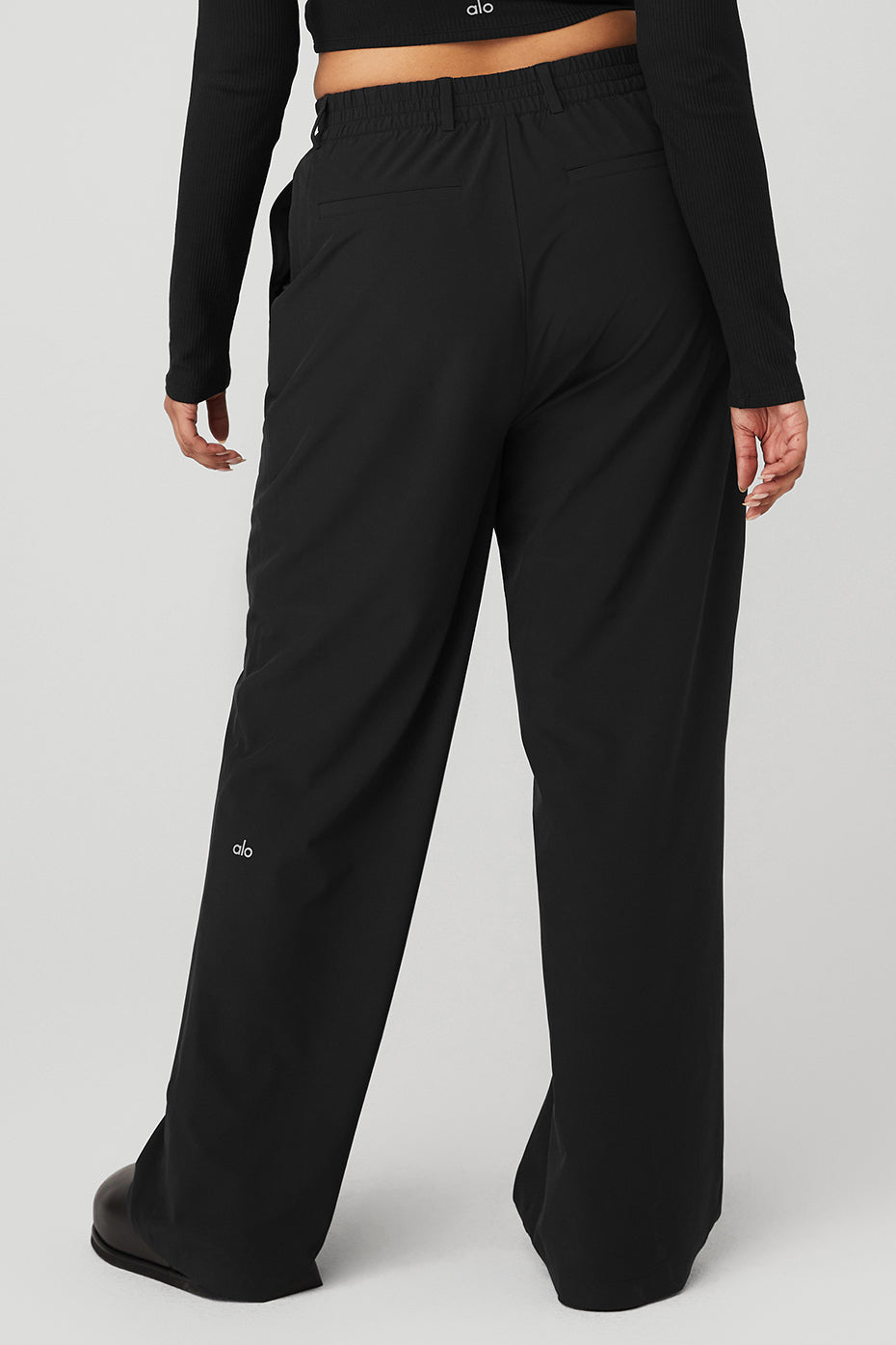 High-Waist Pursuit Trouser - Black
